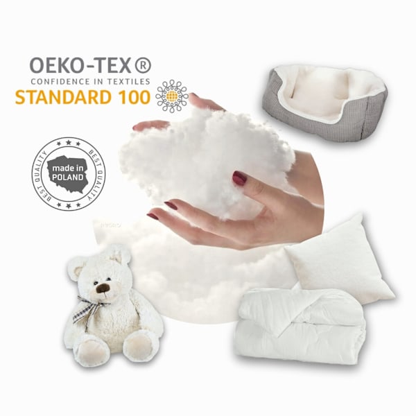 C-formet graviditetspude - Teddy kollektion - brun