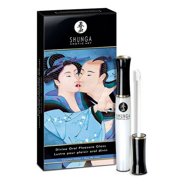 Divine Oral Pleasure Gloss Coconut Water Shunga GR27352 (10 ml) Kookos 10 ml
