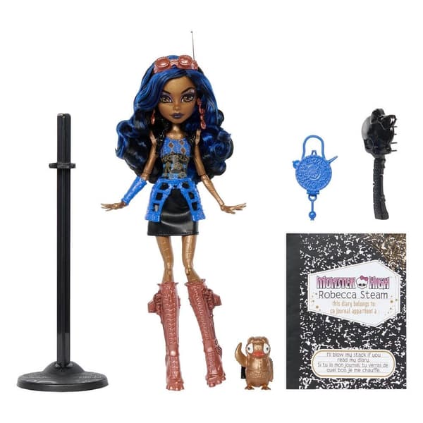Monster High Repro Robecca Steam-docka