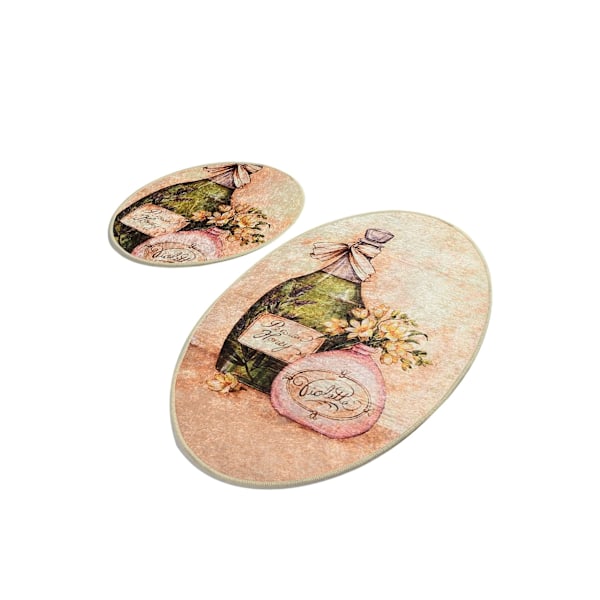 Badmatsset (2 delar) Violeta Oval