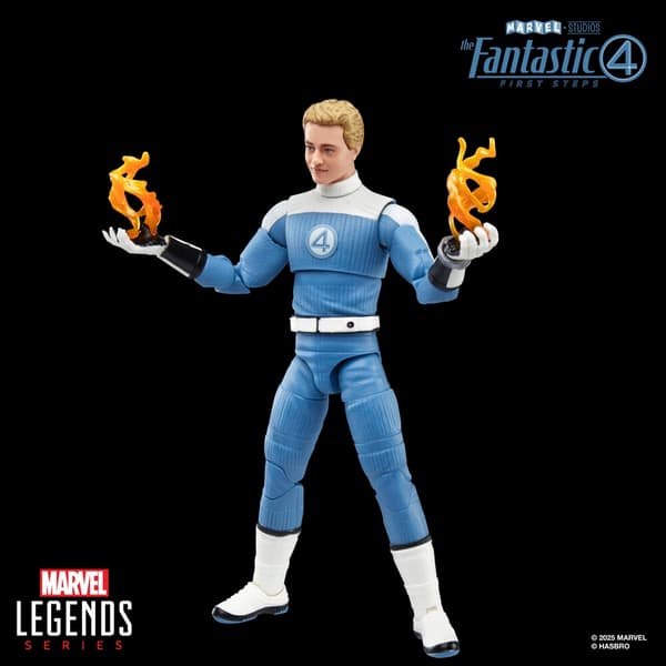 Fantastisk 4 Johnny Storm Action Figur 15 cm, samlerlegetøj