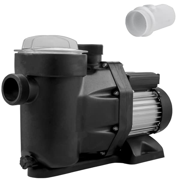 Poolpump 1 hk 750W med silkorg, 50 mm