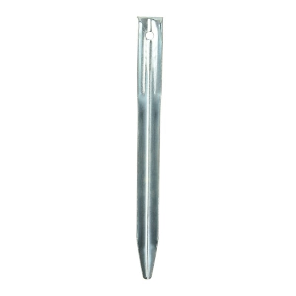 Tältpinne 22cm metall halvrund