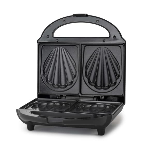 Sandwichgrill, Keramiske Plader, 2 Skiver, 700W, Sort