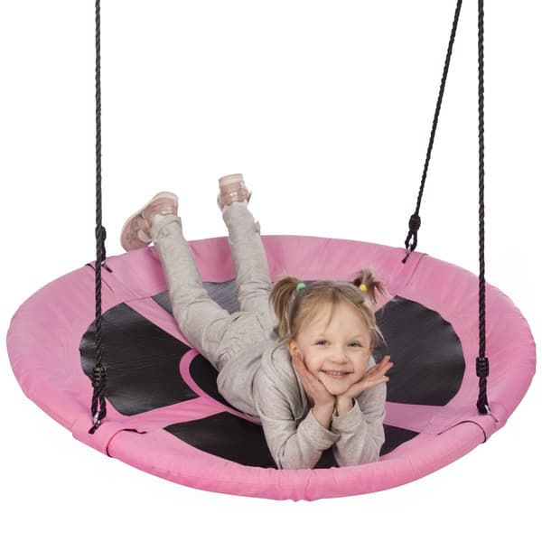 Pink Saucer Swing – Utomhuskul för barn