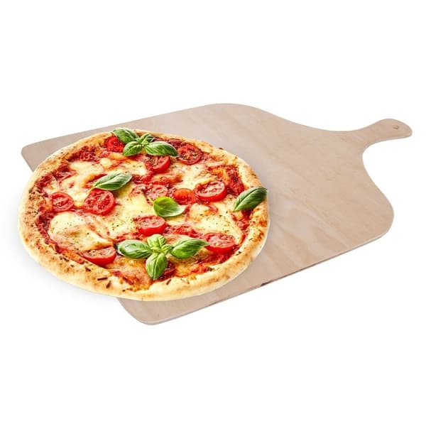 Träpaddel för Skärning och Servering av Pizza
