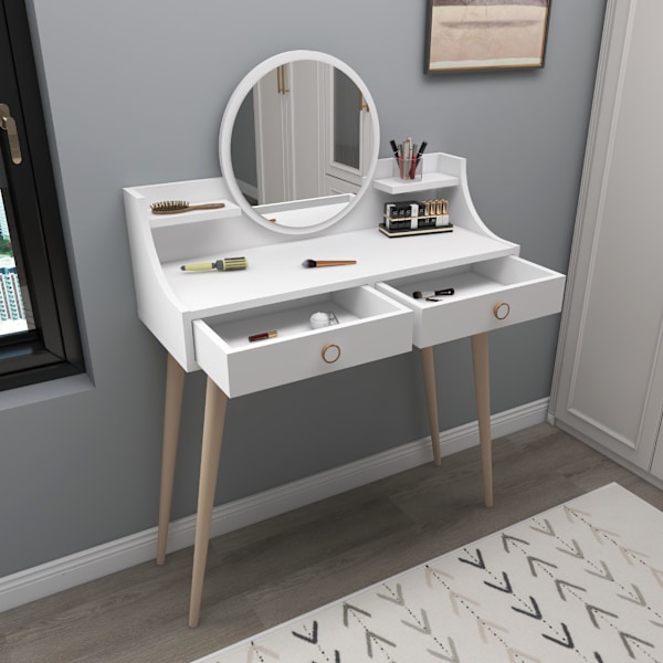 Smink Table Roys - Vit