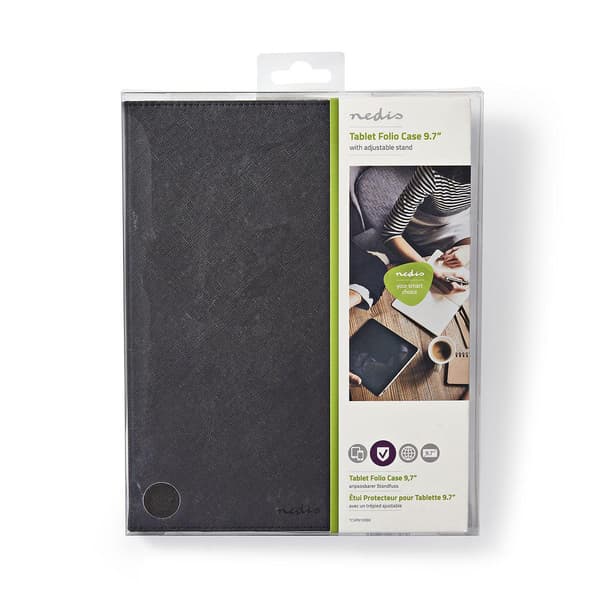 Tablet Folie Etui Samsung | 9.7 " | Universal | Sort | PU