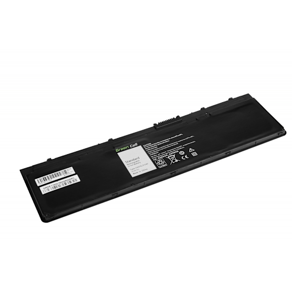 Grønt batteri til Dell Latitude E7240, E7250 osv. 2400mAh, 11,1V