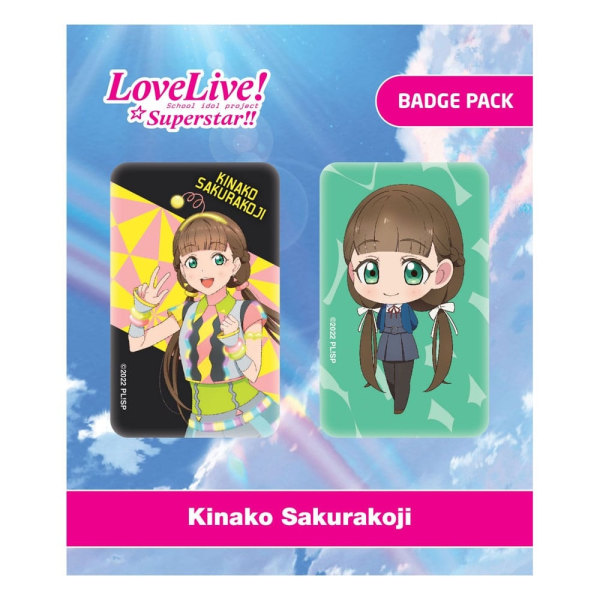 Älska Live! Pin-märken 2-pack Kinako Sakurakoji