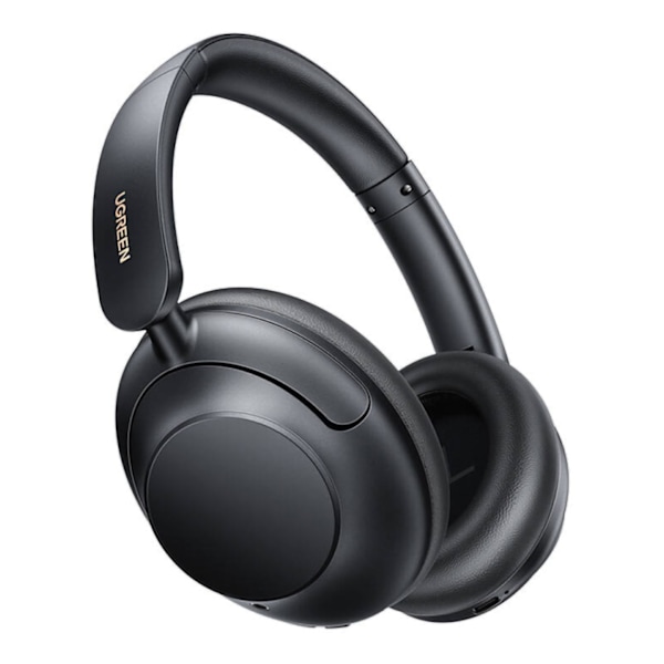 HiTune Max5 on-ear langattomat kuulokkeet hybridi-ANC-melunvaimennuksen kanssa, musta
