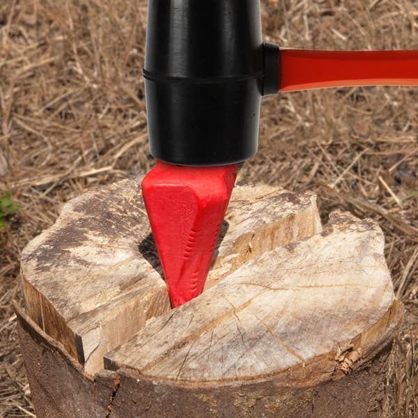 Vedklyv, rött kolstål, 17 cm längd