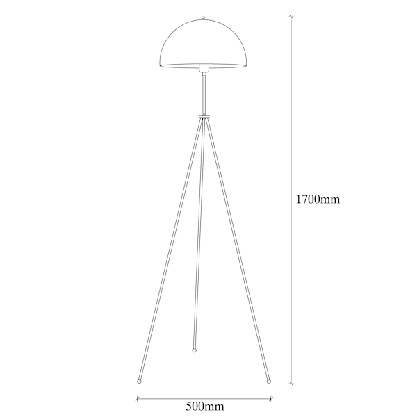 Gulvlampe dåse - NT - 113