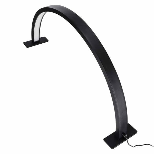 LED-skrivebordslampe til manicure – sort, skyggefrit design