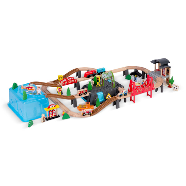 Bytog i træ 100 stk RK-879 Ricokids