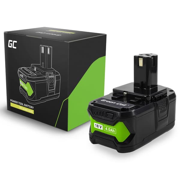 Green Cell 18V 4Ah Replacement Battery For Ryobi One+ Rb18L40