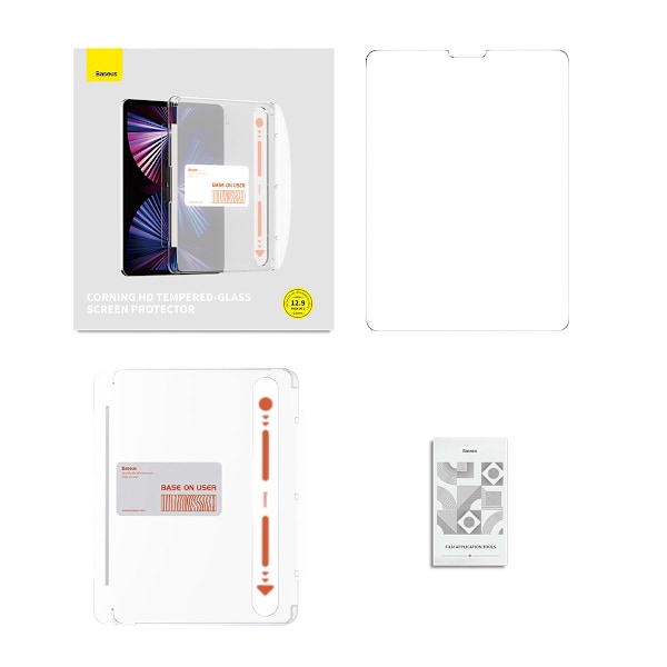Karkaistu lasi näytönsuoja iPad Pro 12.9'' 2018-2022 SET