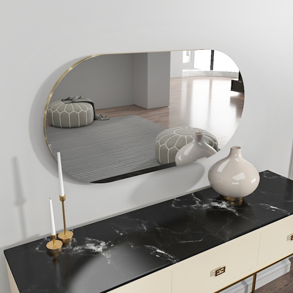 Mirror Riors - Transparent, Guld