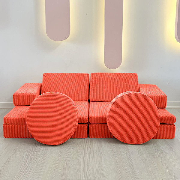2-sæders sovesofa puslespil - Orange