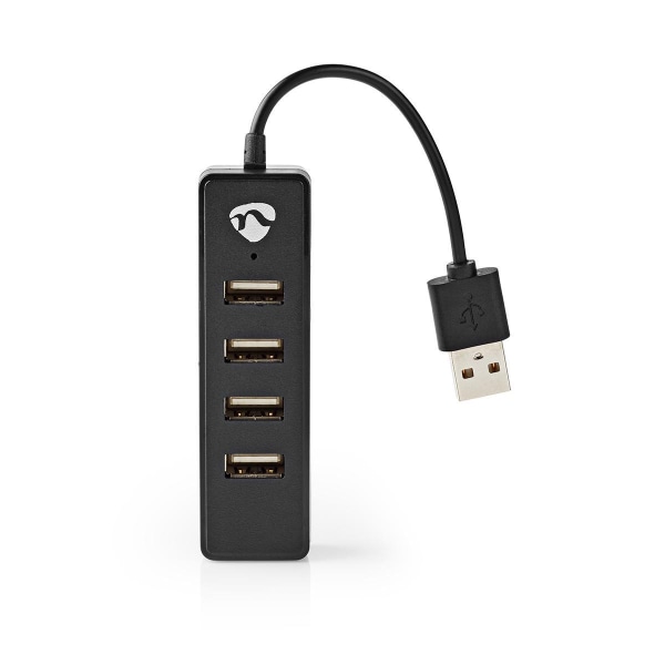 USB-hubb | USB A-Hane | 4x USB A Female | 4-Port port(s) | USB 2