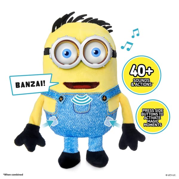 Interaktivt Minions Palm Puppetronic Legetøj – Henry