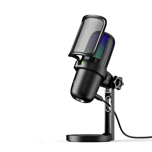 Gaming-Mikrofon | Används för: Dator / Skrivbord | USB Type-A | På / av-knapp | POP Filter
