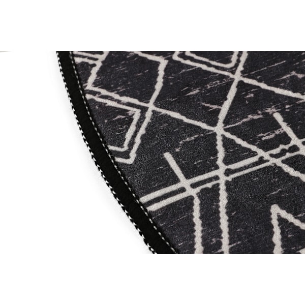 Bathmat Straordinario Black Circle Djt 80