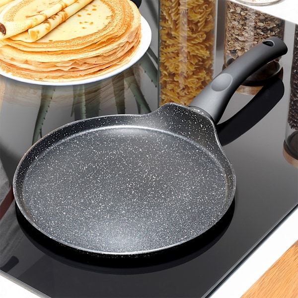Pandekagepande granit BLACK LINE 24 cm