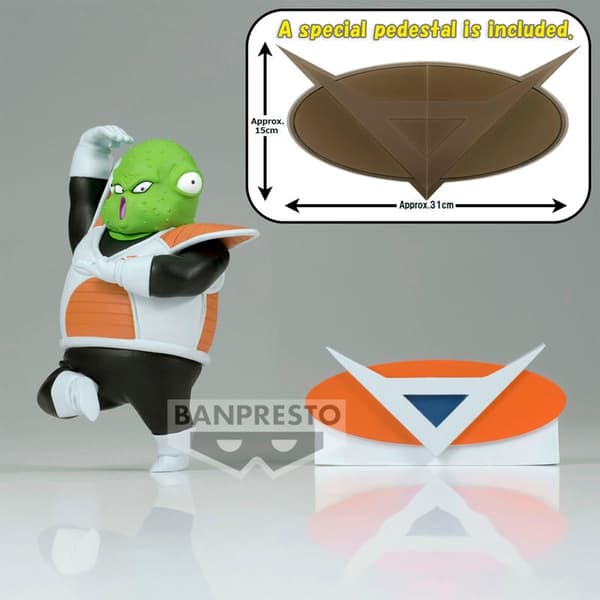 Dragon Ball Z Ginyu Force Guldo figur, 8 cm samleobjekt