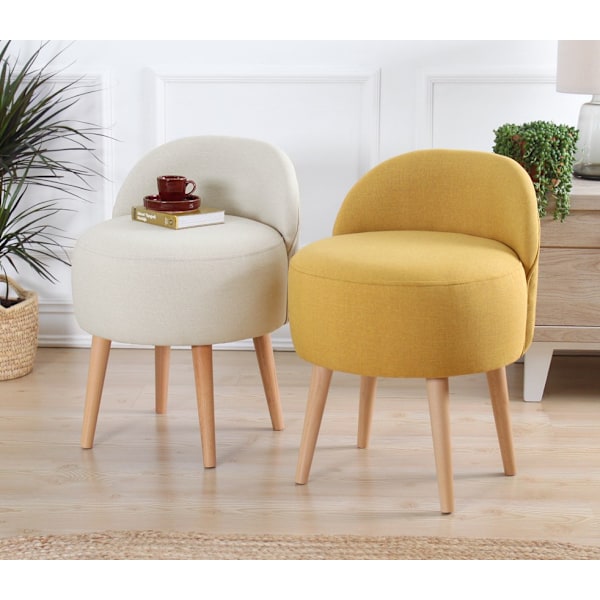 Pouffe Corvile - Creme