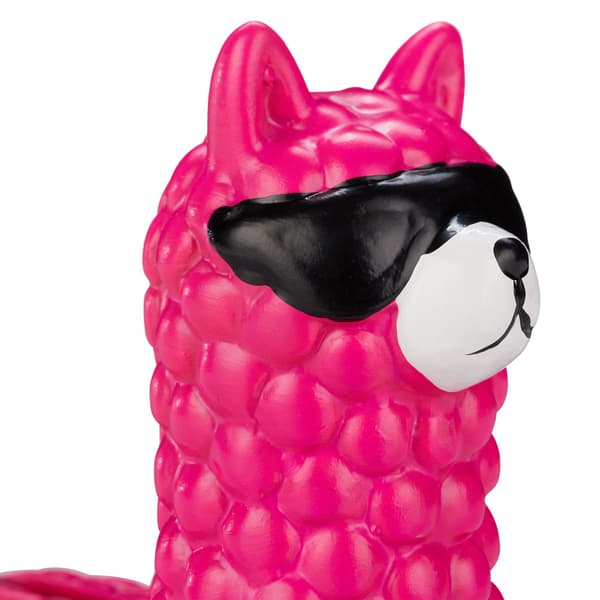 Lama spargris med solglasögon