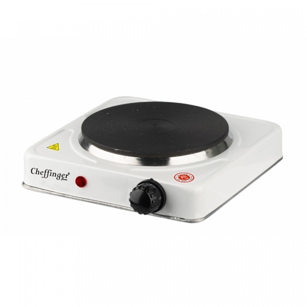 Cheffinger CF-EHS1000: 1000W elektrisk värmeplatta - enkel
