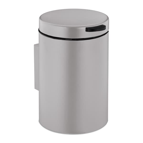 Väggmonterad badrumsbehållare, 3L, Auto-Close lock