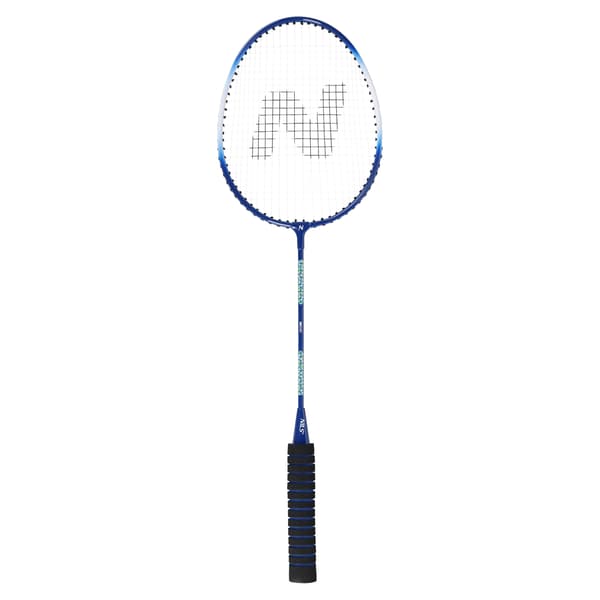 Badmintonset – 2 aluminiumracketar, 3 fjäderbollar, lock