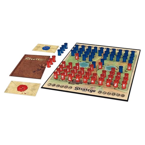 Stratego strategispel med taktiska kort