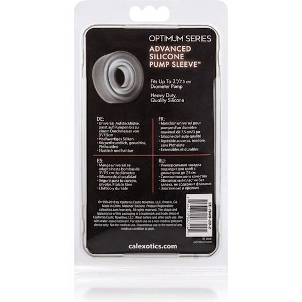 Calexotics - Adv Silikone Pump Sleeve Sort