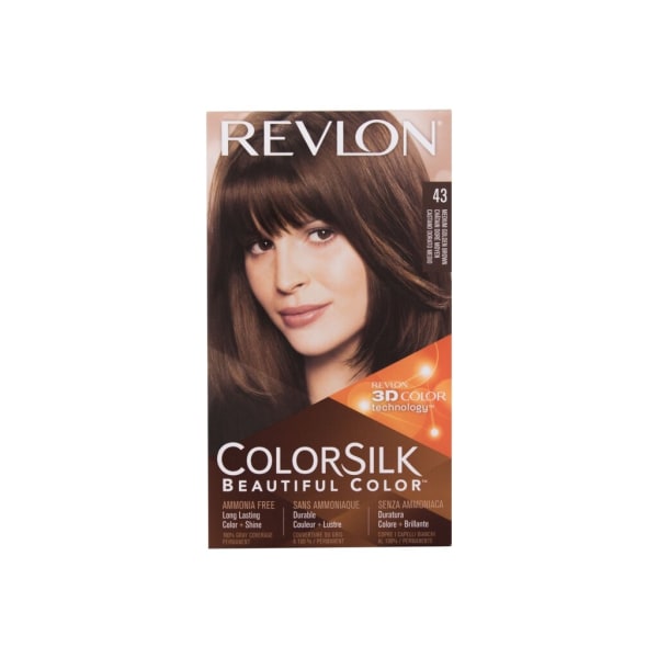 Revlon - Colorsilk Beautiful Color 43 Medium Golden Brown - For