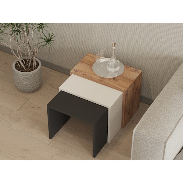 Redebord (3 stk) Gül