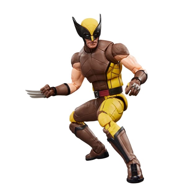Marvel Legends Series Deadpool & Wolverine - Wolverine Brown Suit figur 15cm