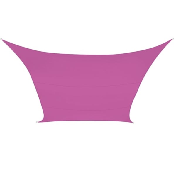 Shade Sail - Rektangulär - 4 X 3 M - Färg: Fuchsia