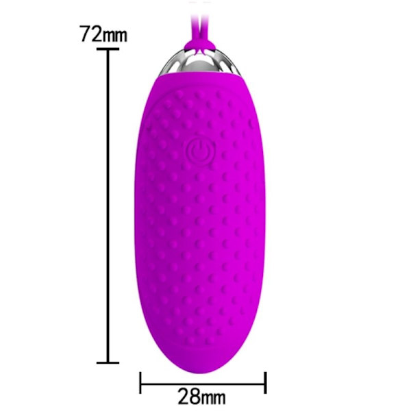 Pretty Love - Joanna Vibrating Egg Remote Control 12 lägen