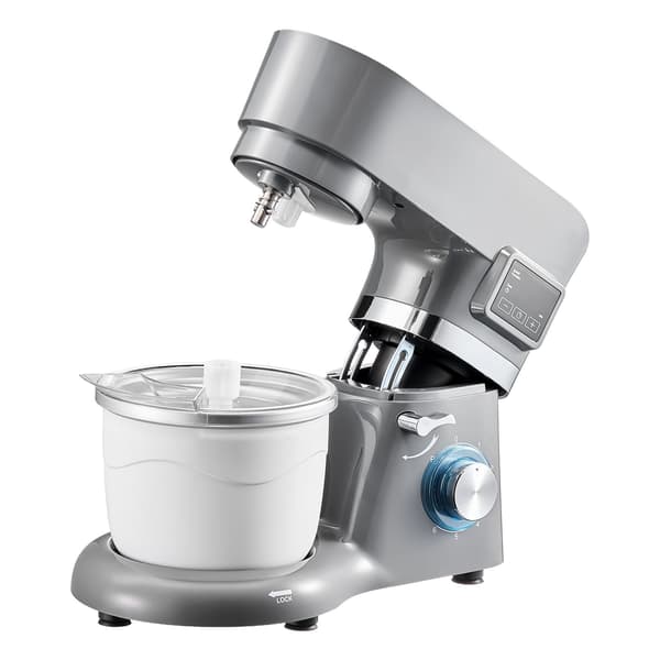 Ismaskine 1,7 l, 6-hastigheds standmixer med LED-timer