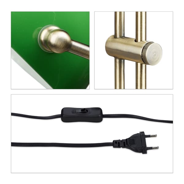 Grøn banker lampe