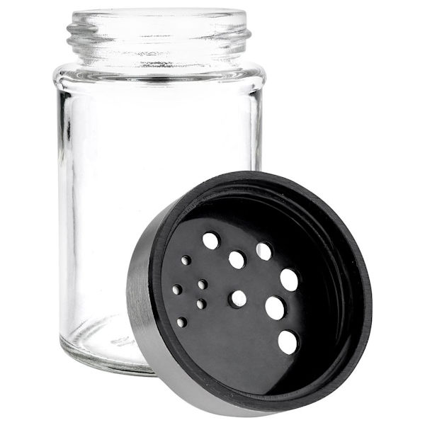Glasbeholder til krydderier med dosering - 100 ml