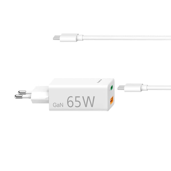 HAMA oplader USB-C Universal USB-C/A PD GaN 5-20V/65W
