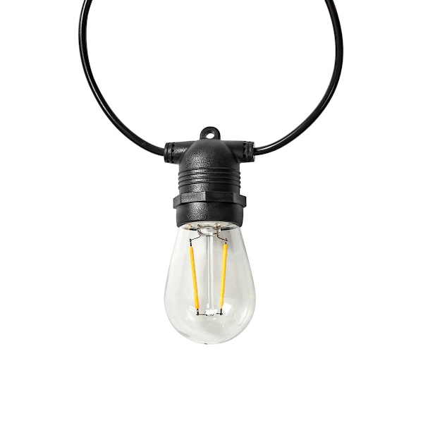 SmartLife Julbelysning | Festljus | Wi-Fi | Varm Vit | 10 LED's | 9.00 m | Android™ / IOS | Glödlampediameter: 45 mm