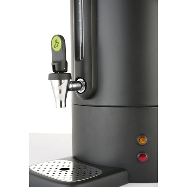 Kaffevarmer med ikke-dryppende hane sort Concept Line 18 l - Hendi 211465
