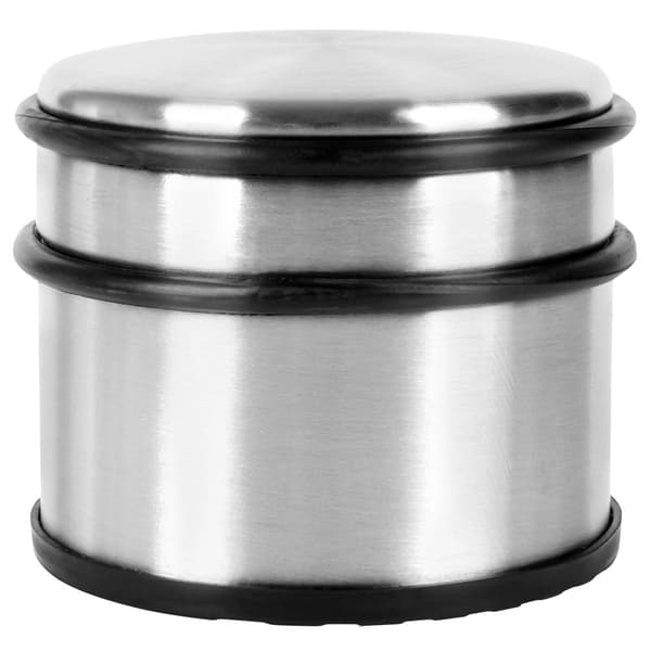 Dörrstopp i rostfritt stål, silver, 9,5 cm