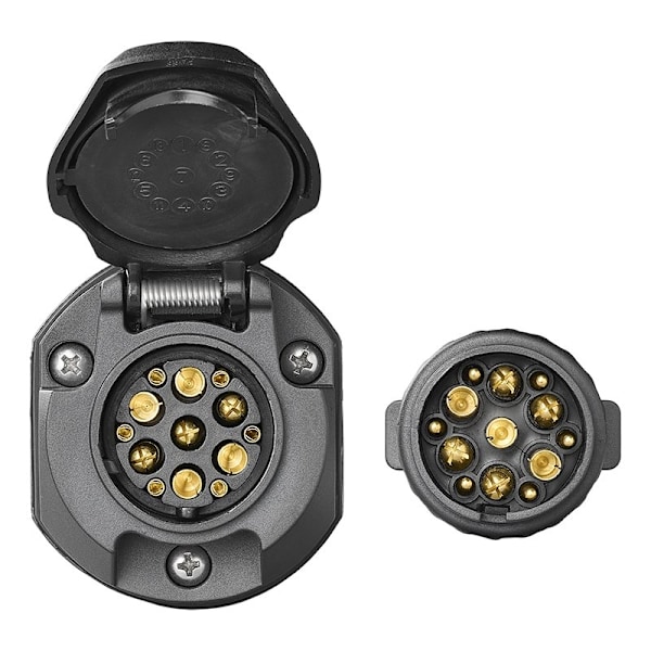 Adapterkabel 30 cm fra 13-polet type Jaeger til 13-polet type Multicon West