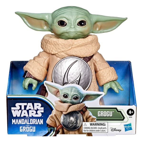 Star Wars Grogu dusørjægerfigur, 16,5 cm